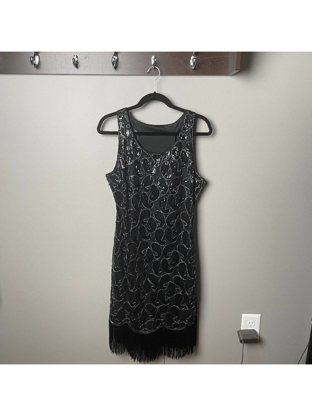 Vintage Inspired Beaded Sequin Dress